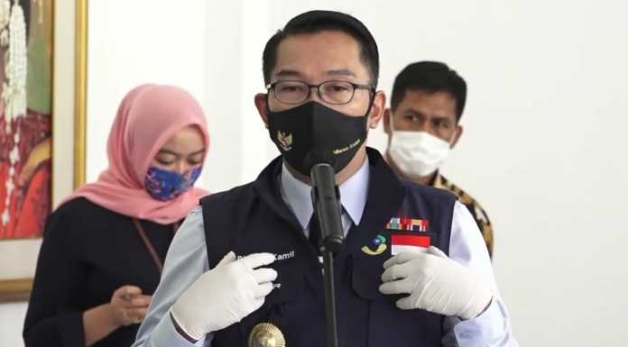 Gubernur Jawa Barat, Ridwan Kamil.