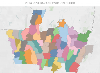 Update sebaran covid-19, virus corona terkini di Kota Depok
