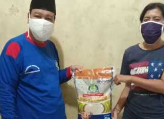 Distribusi banpres beras kepada KPM