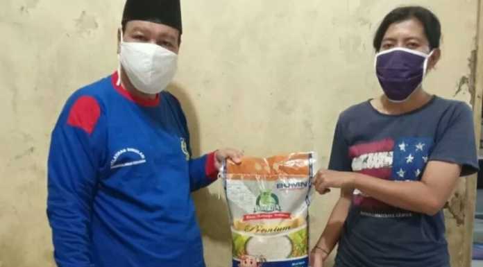 Distribusi banpres beras kepada KPM
