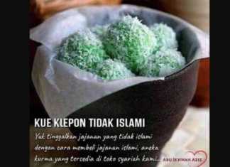 Posting Klepon tidak Islami
