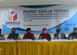 Rapat Kerja Teknis (Rakernis) Bawaslu Kota Depok