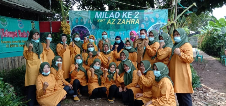 Walikota Tangerang Selatan Hadiri Milad Kelompok Tani Wanita Az zahra