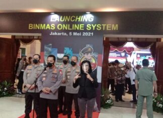 Kapolri Hadiri Launcing Aplikasi
