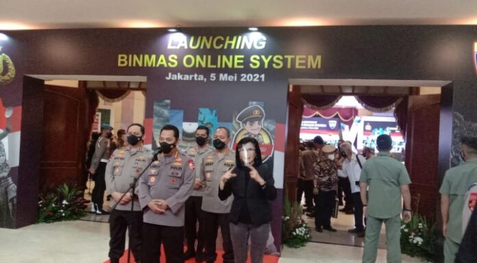 Kapolri Hadir di Launching Aplikasi Binmas Online System Polri