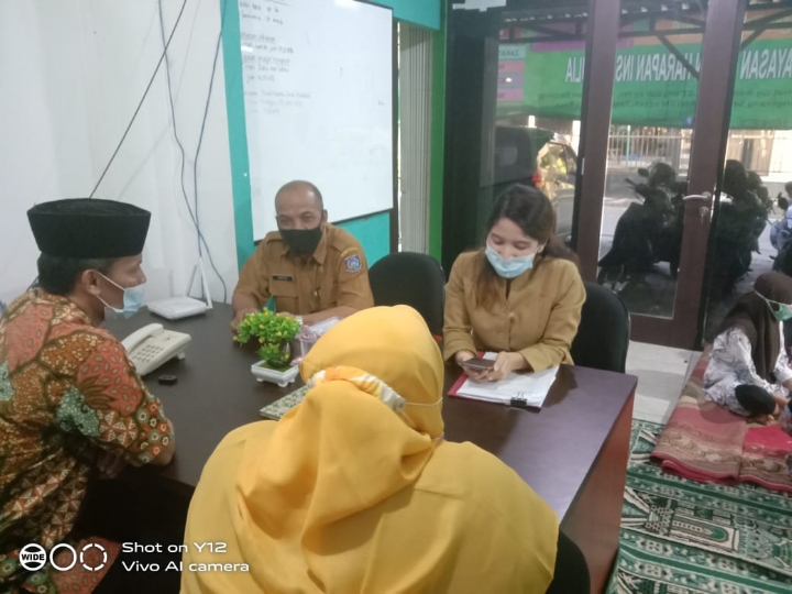 Kesbangpol Tangerang Selatan Kunjungan ke Yathim Foundation
